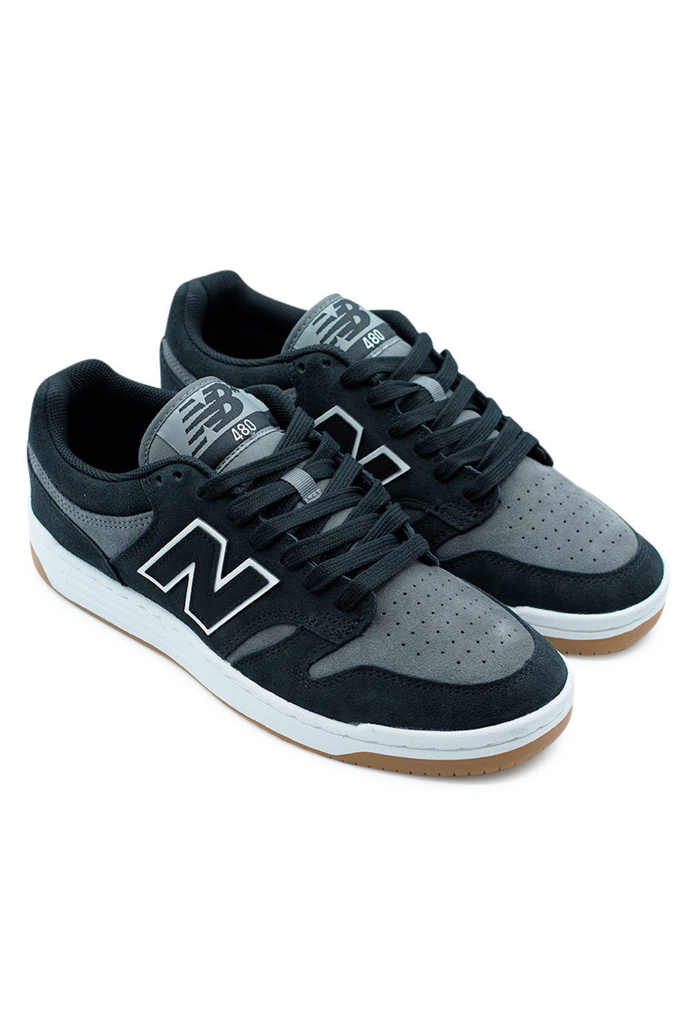 New Balance Numeric 480 Black Grey Sneaker – Skateboard-Schuhe für höchste Ansprüche an Halt und Komfort
