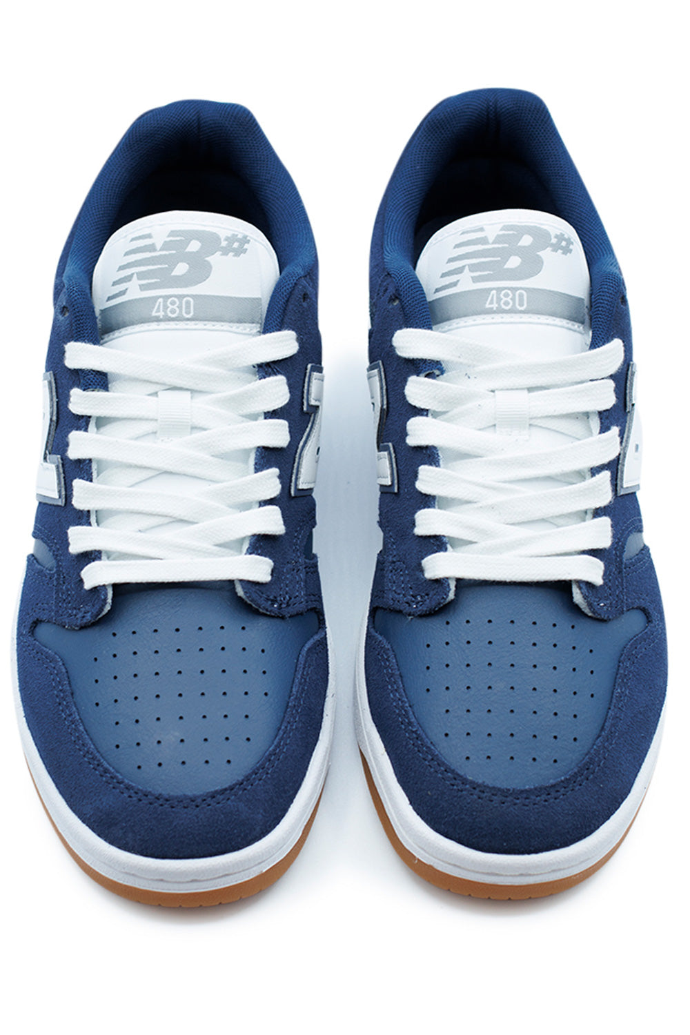 New Balance Numeric 480 Shoe NB Navy / White - BONKERS