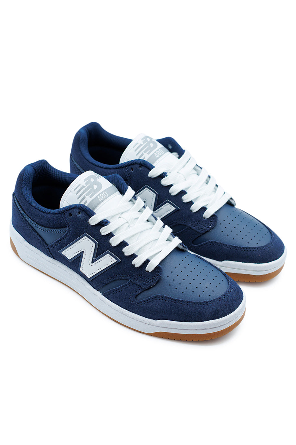New Balance Numeric 480 Shoe NB Navy / White - BONKERS