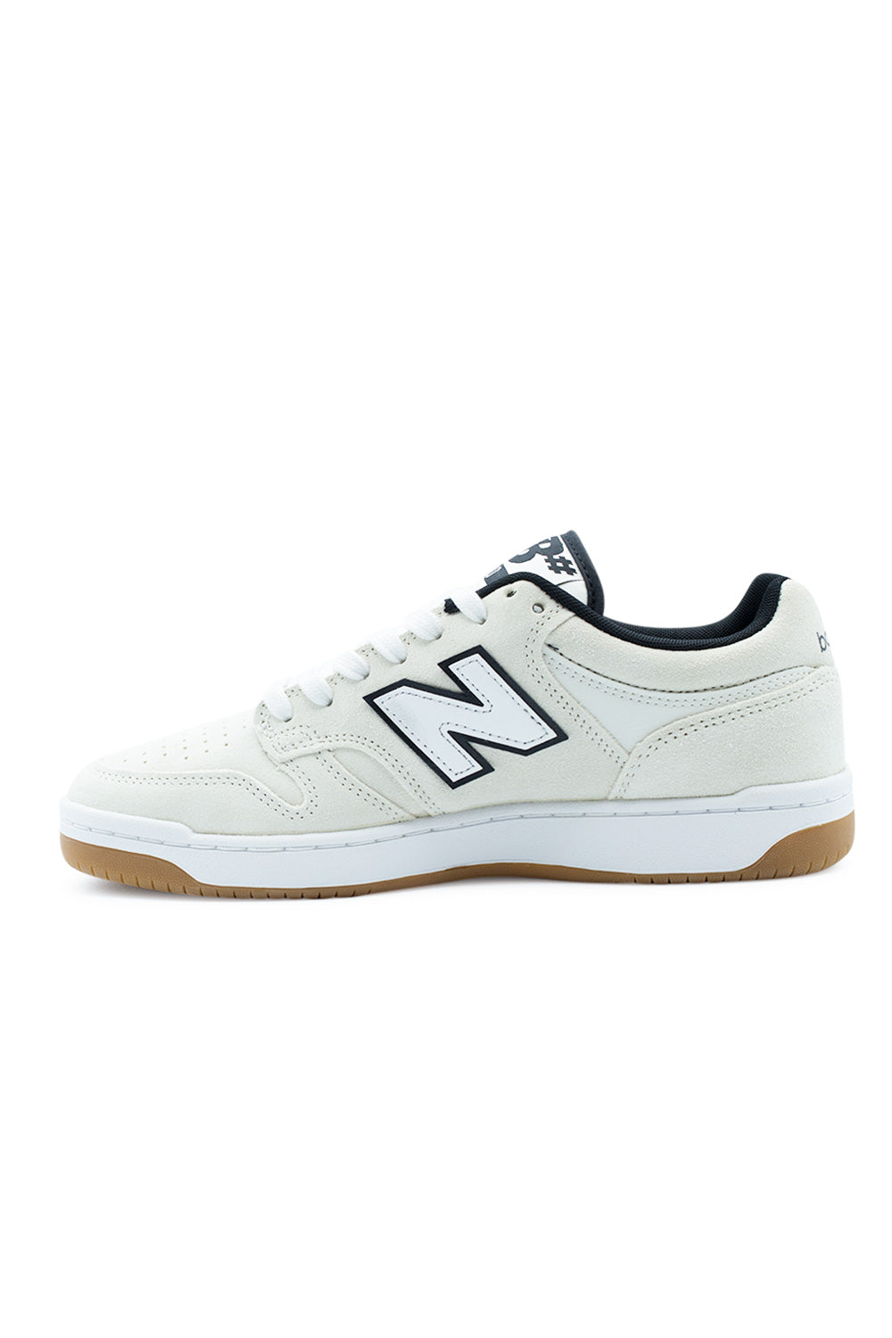 New Balance Numeric 480 Shoe White / Black - BONKERS