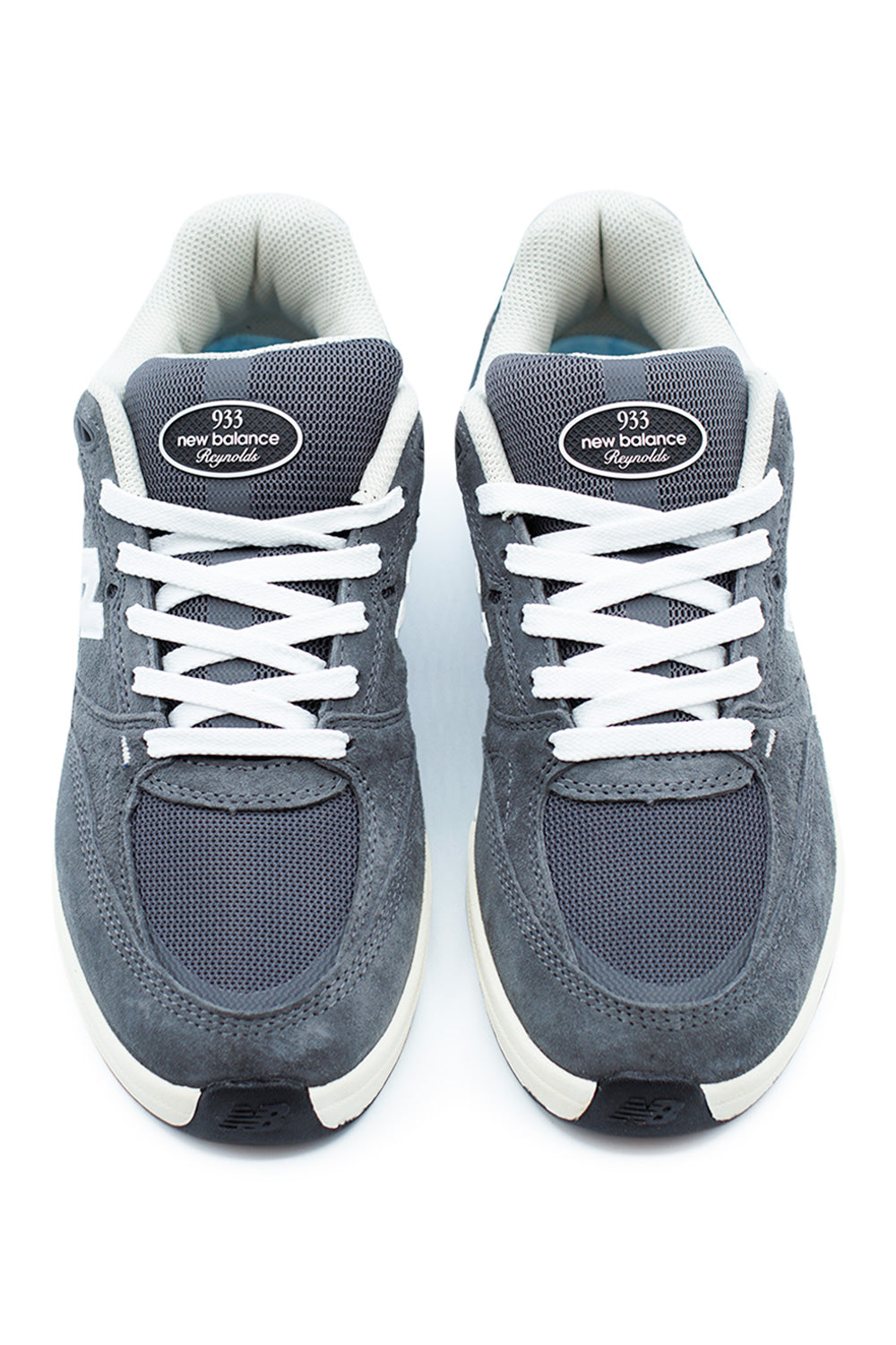 New Balance Numeric 933 Andrew Reynolds Shoe Dark Grey / White - BONKERS