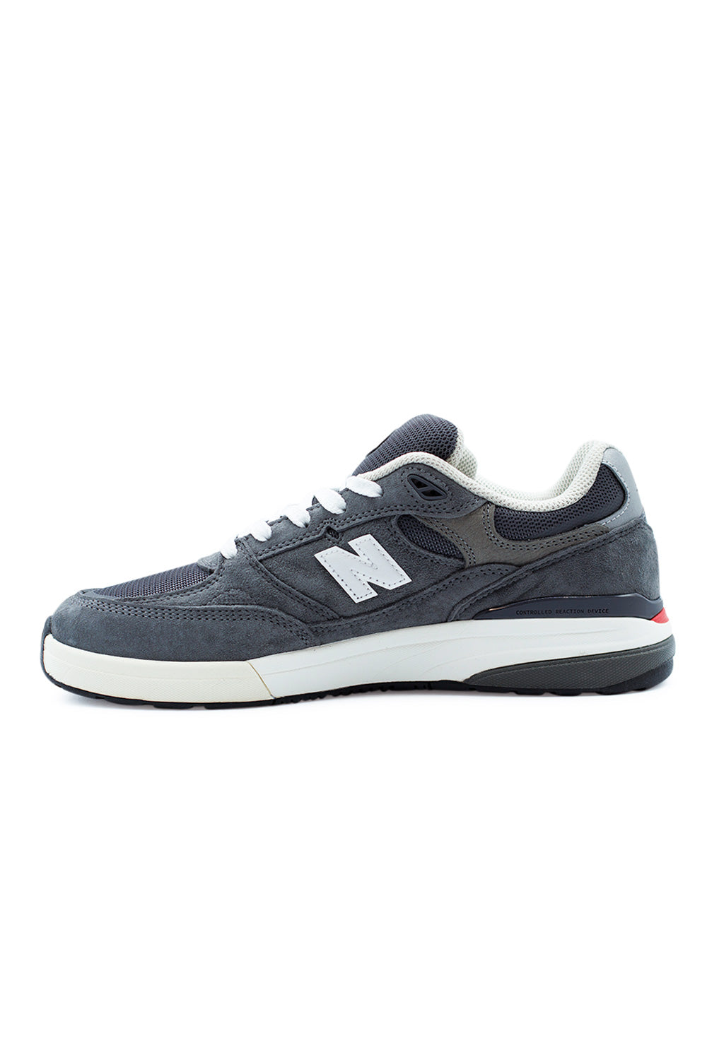 New Balance Numeric 933 Andrew Reynolds Shoe Dark Grey / White - BONKERS