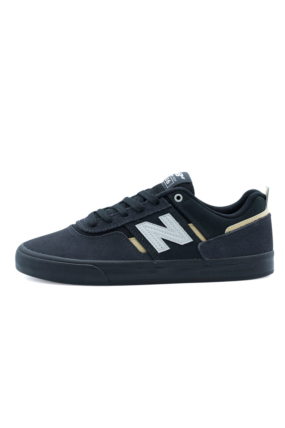 New Balance Numeric Jamie Foy 306 Phantom/Black – Robuster Skate-Schuh mit Wildleder-Upper und atmungsaktiven Mesh-Einsätzen für maximalen Komfort.