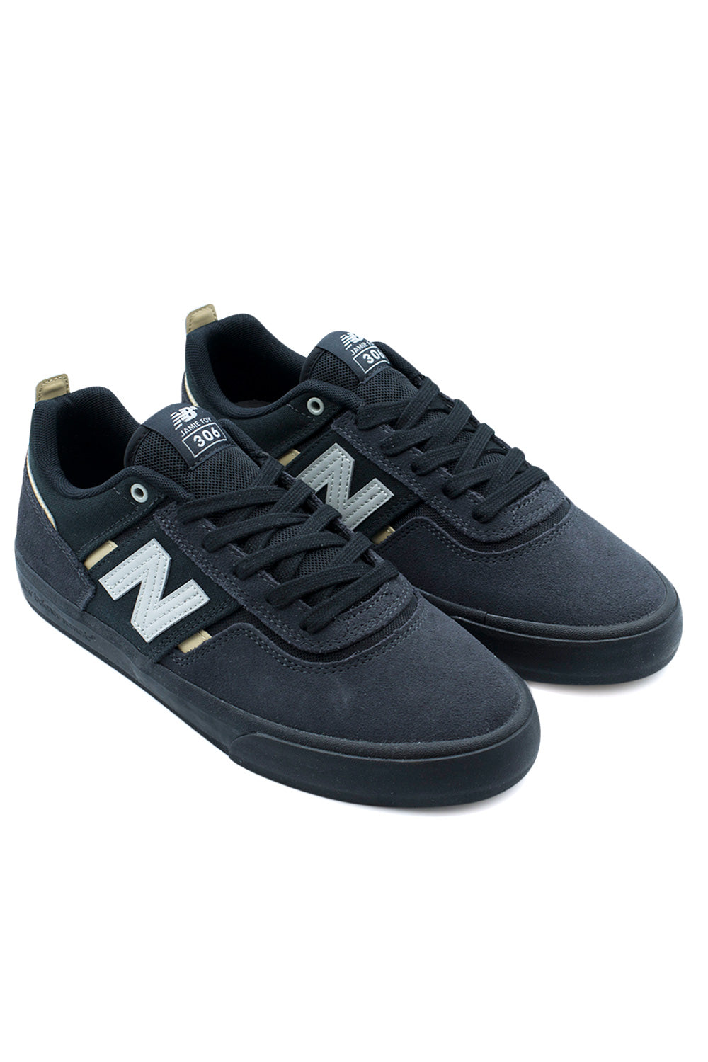 New Balance Numeric Jamie Foy 306 – Langlebiger Skateboarding-Schuh in Phantom/Black mit sicherem Fit und extra gepolsterter Zunge.