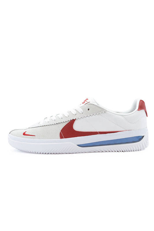 Nike SB BRSB Shoe White / Varsity Red - BONKERS