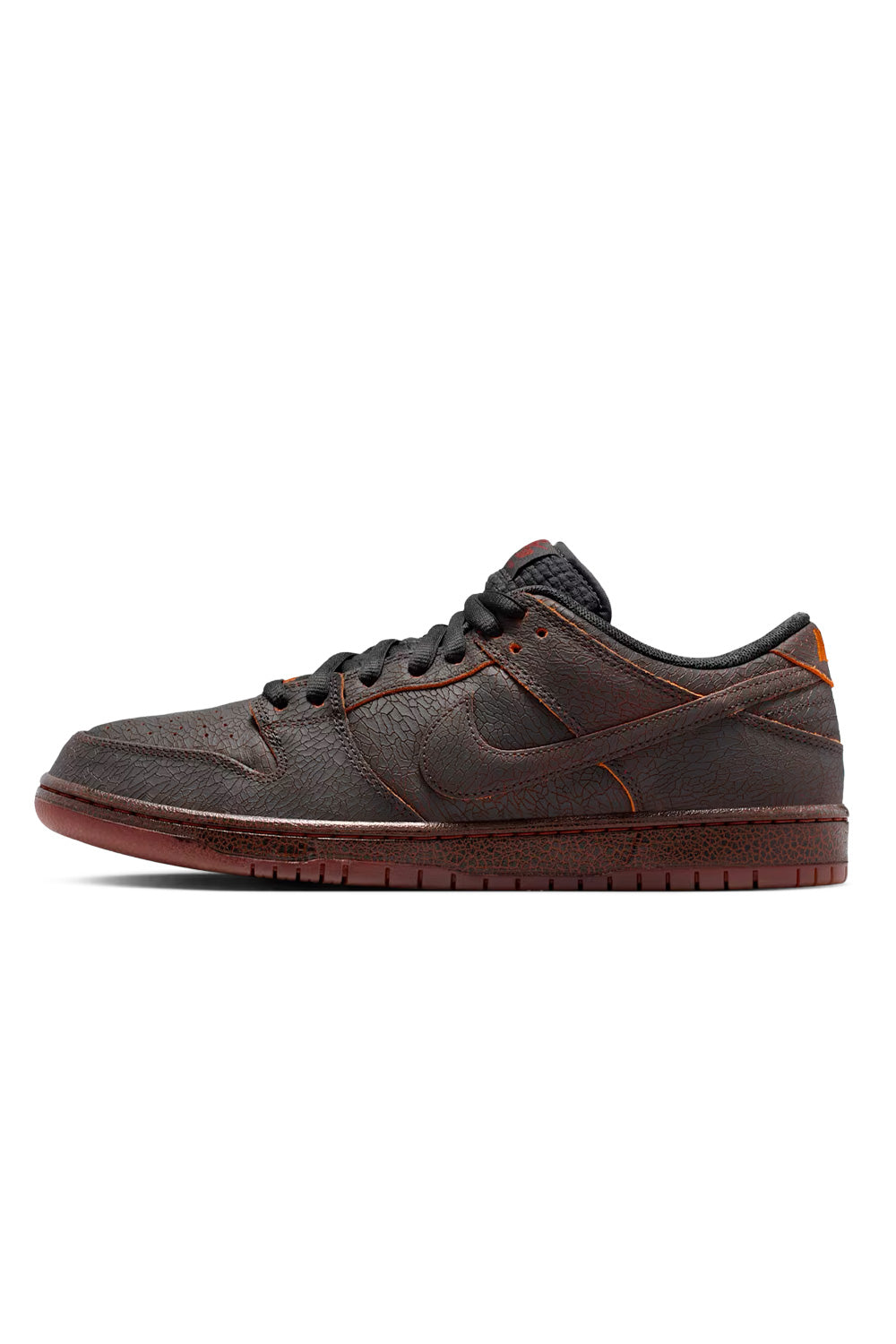 Nike SB Dunk Low Pro PRM (Krampus) Shoe DK Smoke Grey / Campfire Orange / Black