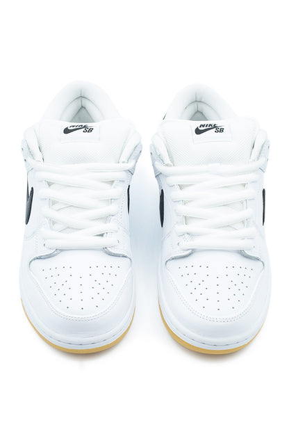 Nike SB Dunk Low Pro Shoe White / Black / White - BONKERS