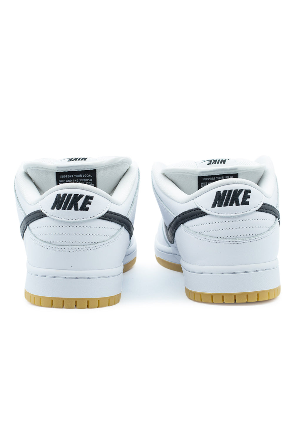 Nike SB Dunk Low Pro Shoe White / Black / White - BONKERS