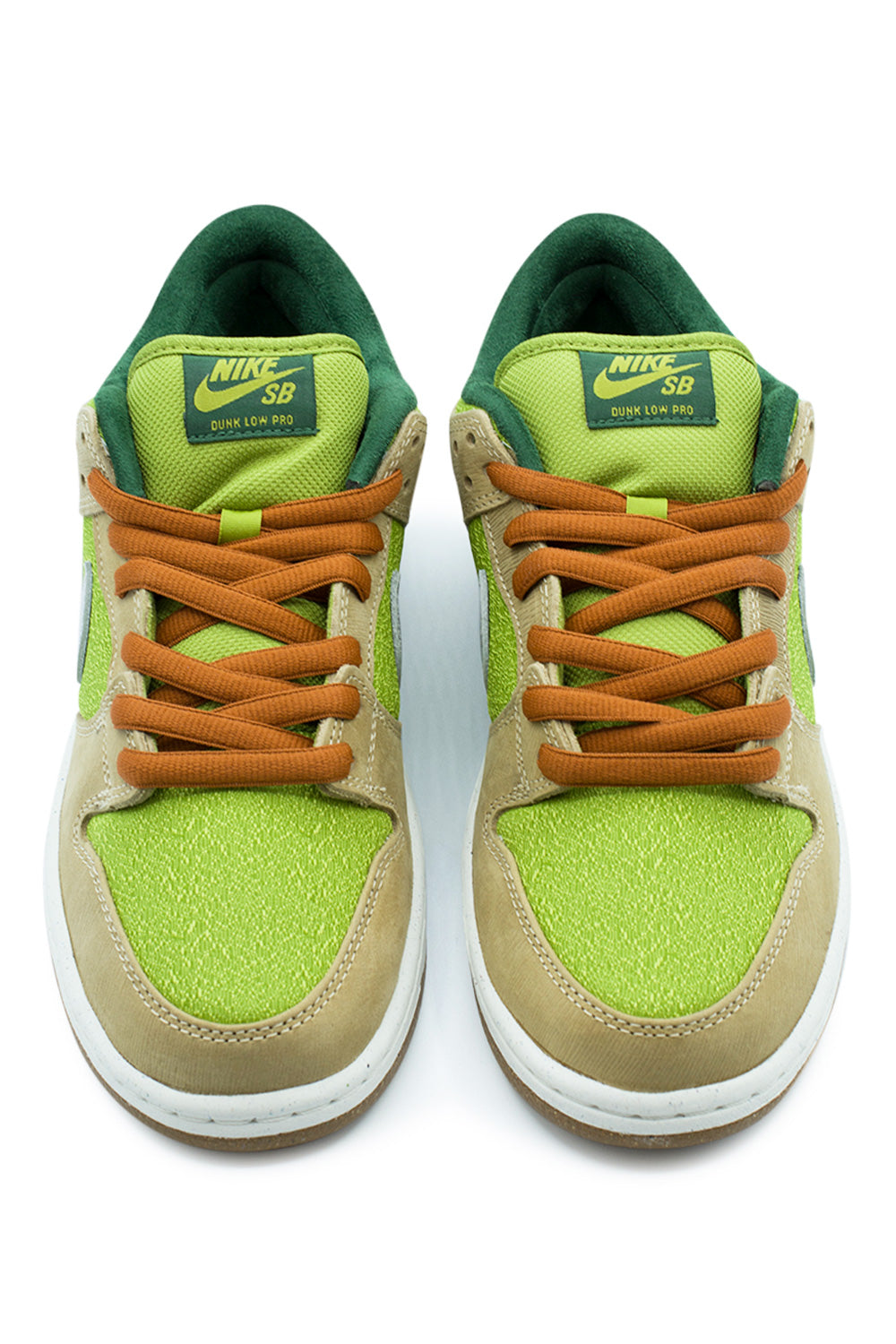 Nike SB Dunk Low Pro WC Shoe (Escargots) Sesame / Metallic Silver / Pear - BONKERS