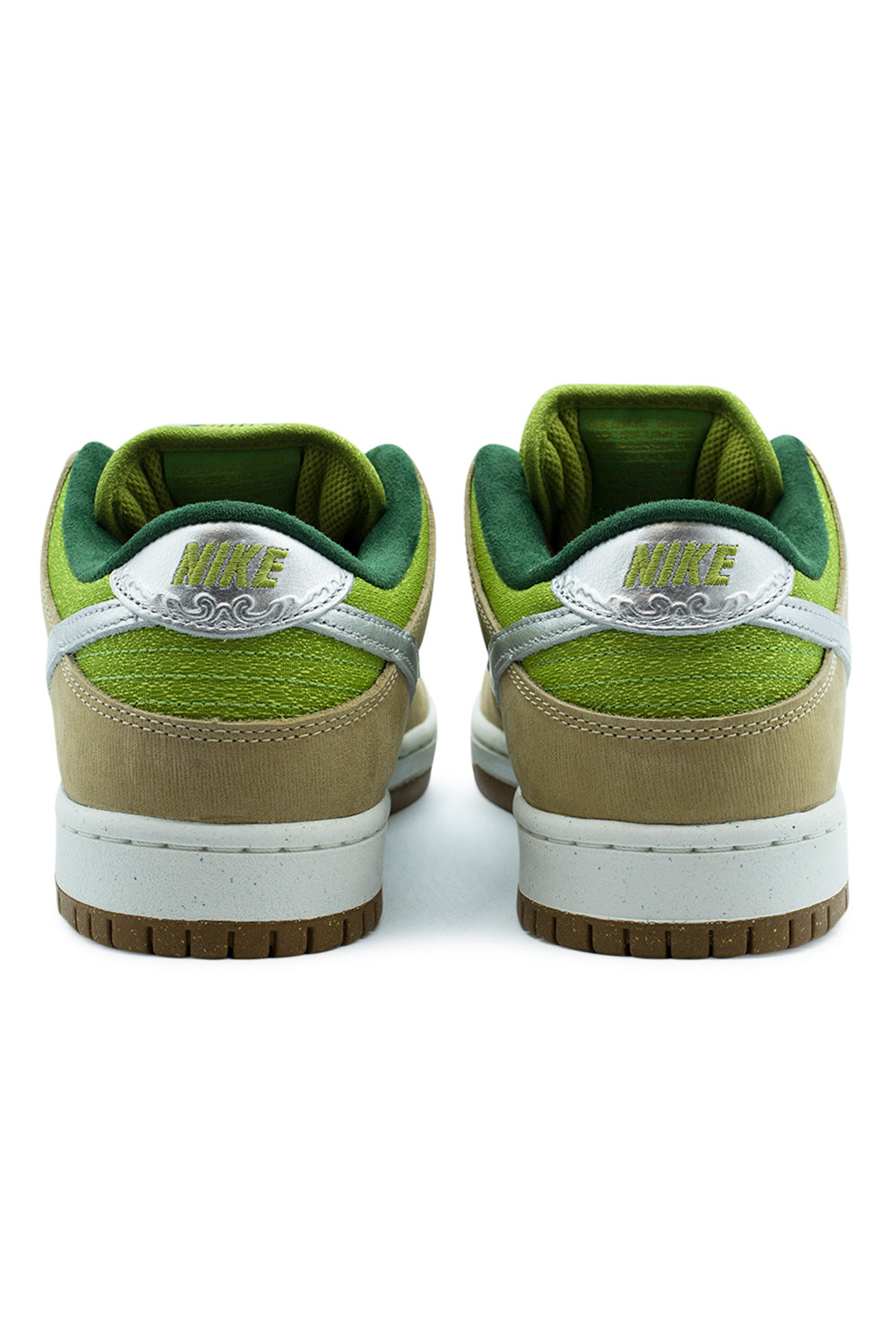 Nike SB Dunk Low Pro WC Shoe (Escargots) Sesame / Metallic Silver / Pear - BONKERS