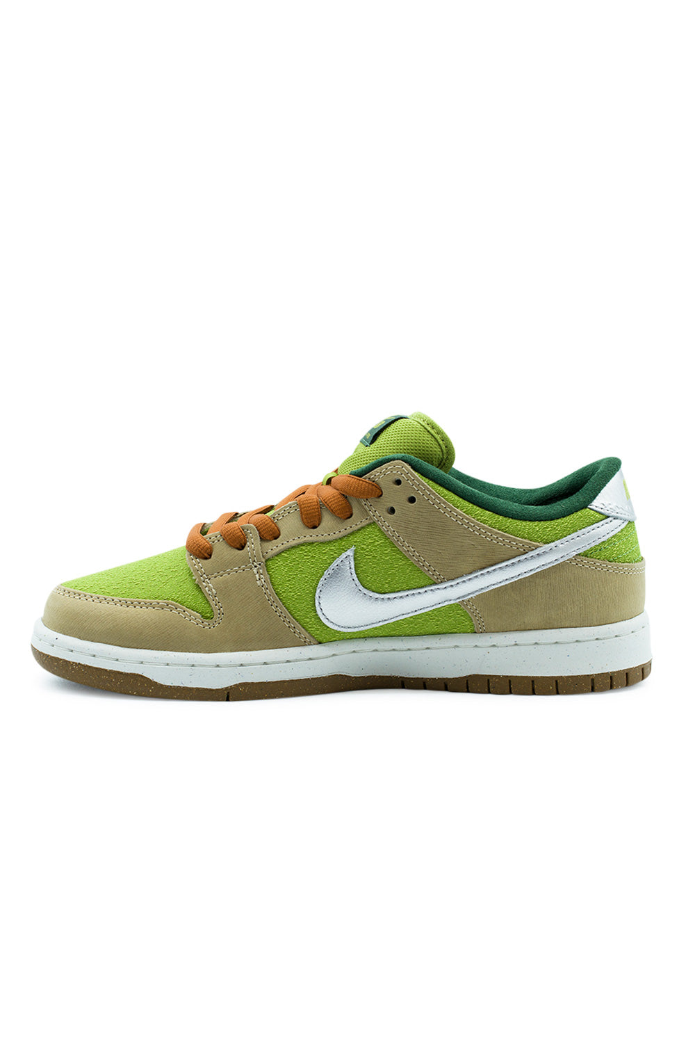 Nike SB Dunk Low Pro WC Shoe (Escargots) Sesame / Metallic Silver / Pear - BONKERS
