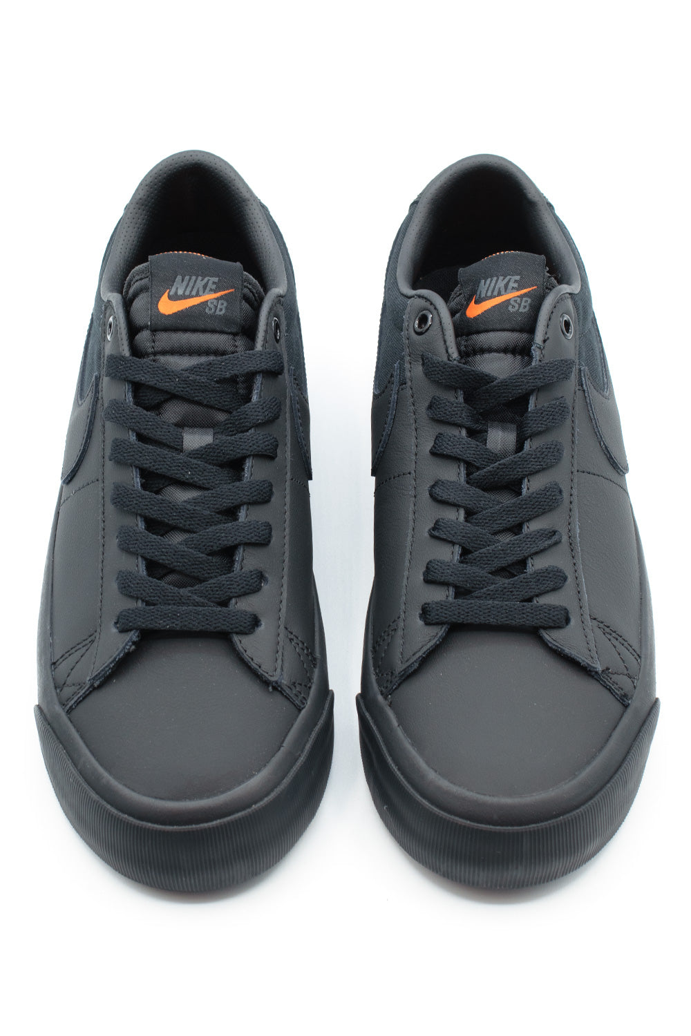 Nike SB Blazer Low Pro GT "Orange Label" – Schwarzer Skateschuh mit griffiger Gummi-Außensohle für optimalen Halt