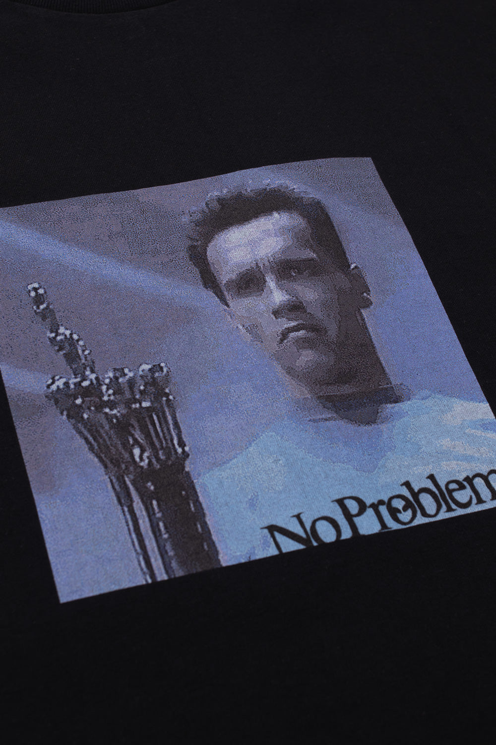"No Problemo 'I'll Be Back' T-Shirt Black – Trendiges schwarzes T-Shirt mit auffälligem Spruch für lässige Outfits"