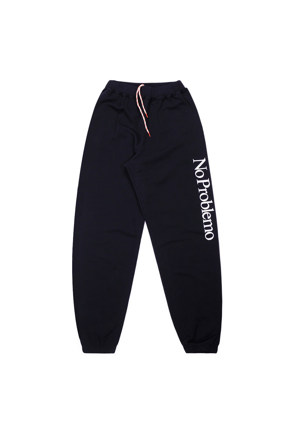 "No Problemo Sweatpant Black – Bequeme schwarze Sweatpants mit 'No Problemo'-Print für einen lässigen Streetwear-Look"