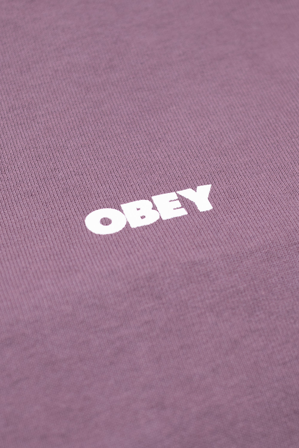 Obey Bold Star T-Shirt Pigment Vintage Plum - BONKERS