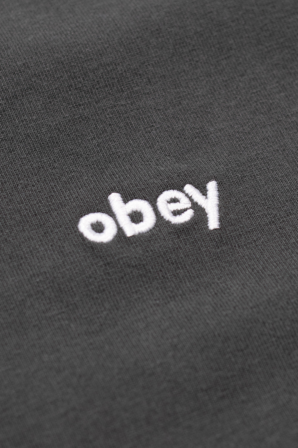 Obey Lowercase Pigment T-Shirt Black - BONKERS