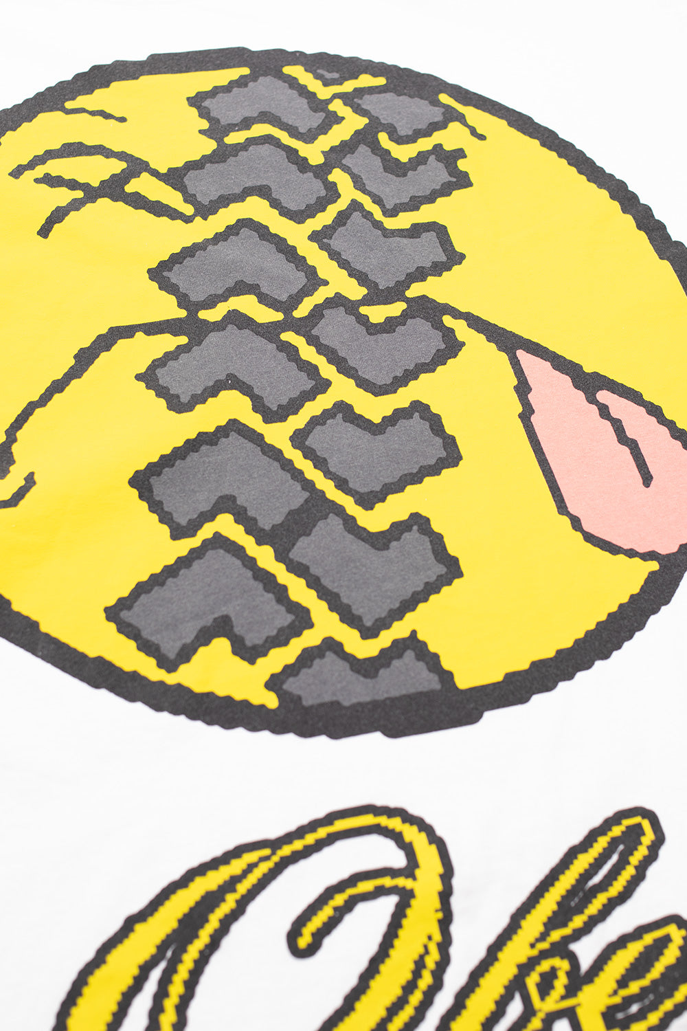 Obey Smile Tire T-Shirt White - BONKERS