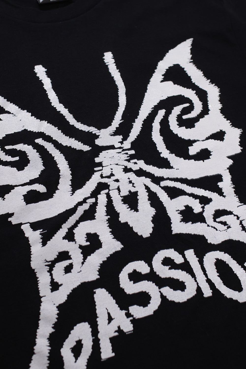Passion Butterfly T-Shirt Black - BONKERS