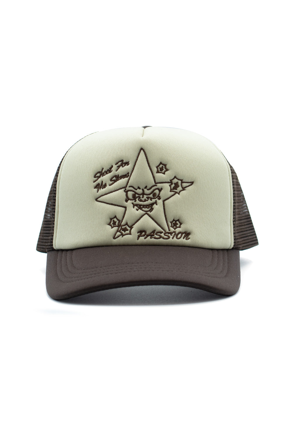 Passion Target Practice Trucker Cap Caramel - BONKERS