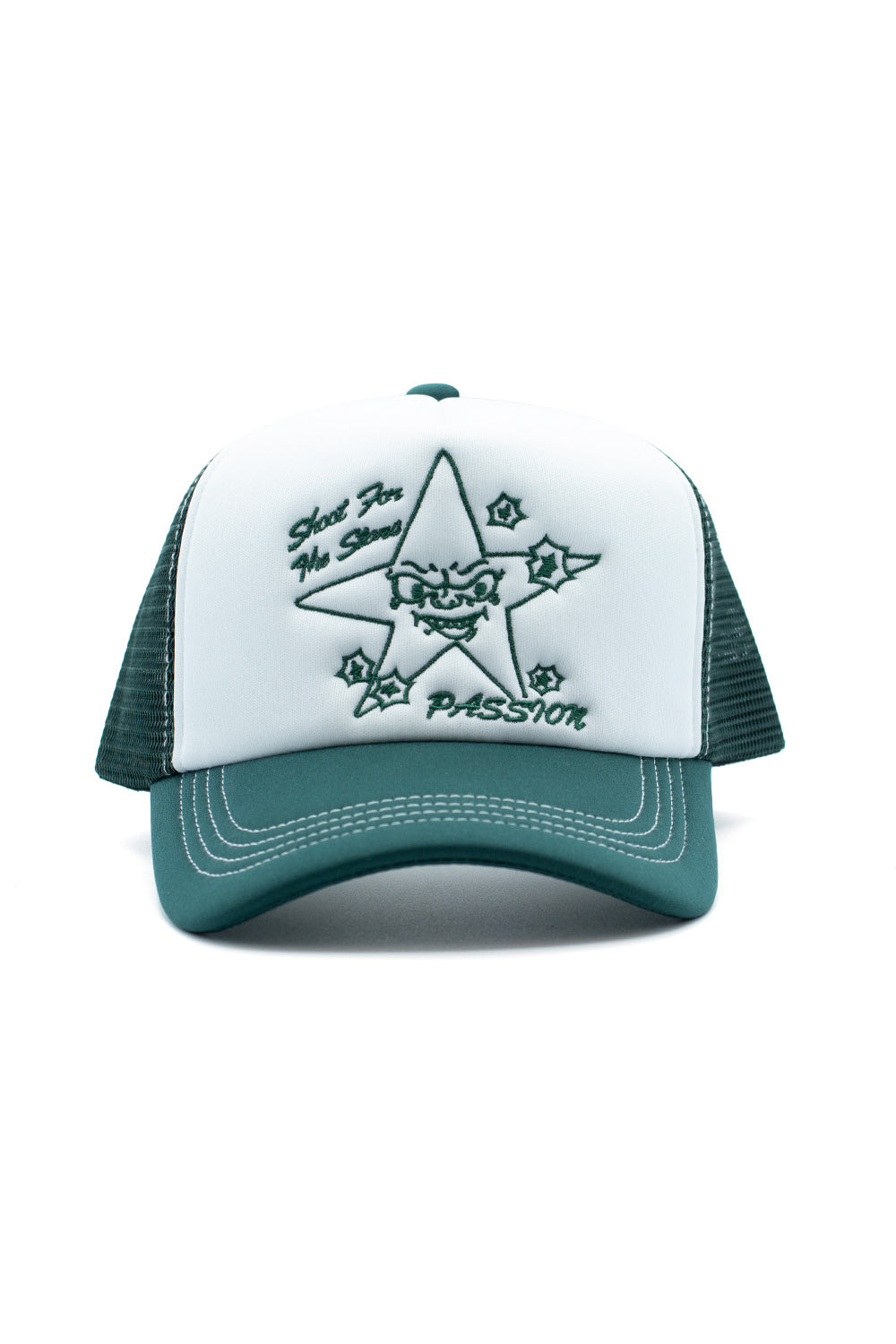 Passion Target Practice Trucker Cap Green - BONKERS