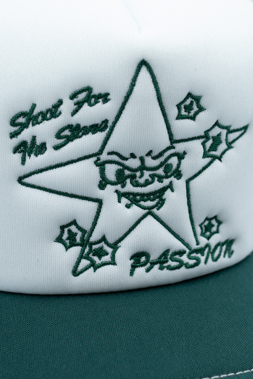 Passion Target Practice Trucker Cap Green - BONKERS