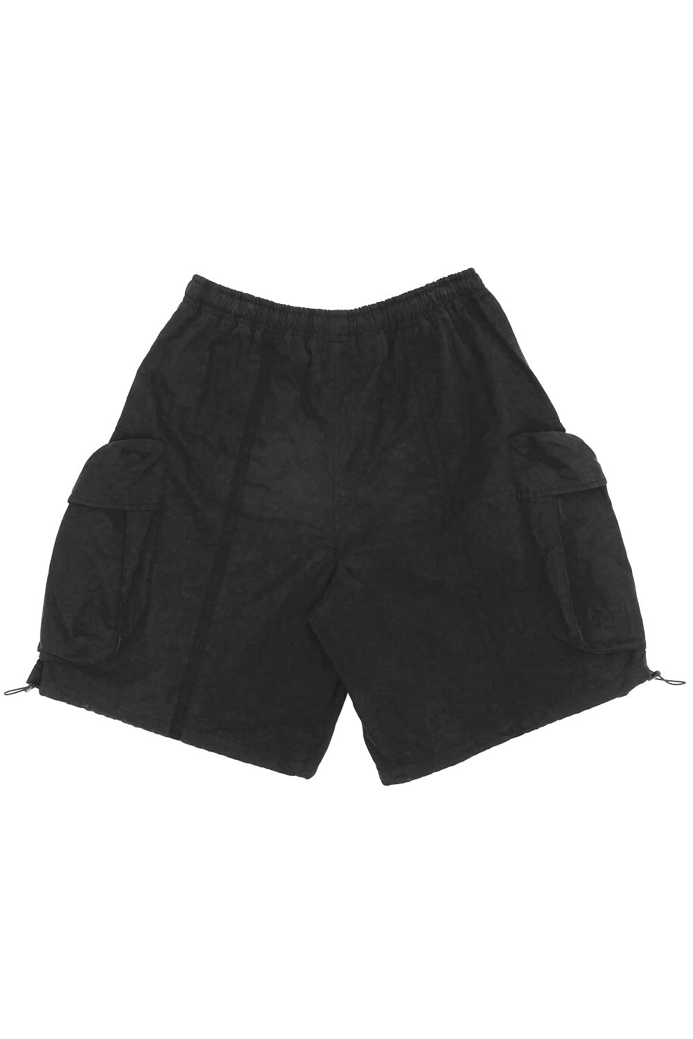 "Rückansicht der Perks and Mini Gateway Chow Shorts – dezentes P.A.M.-Branding und hochwertiges Material"