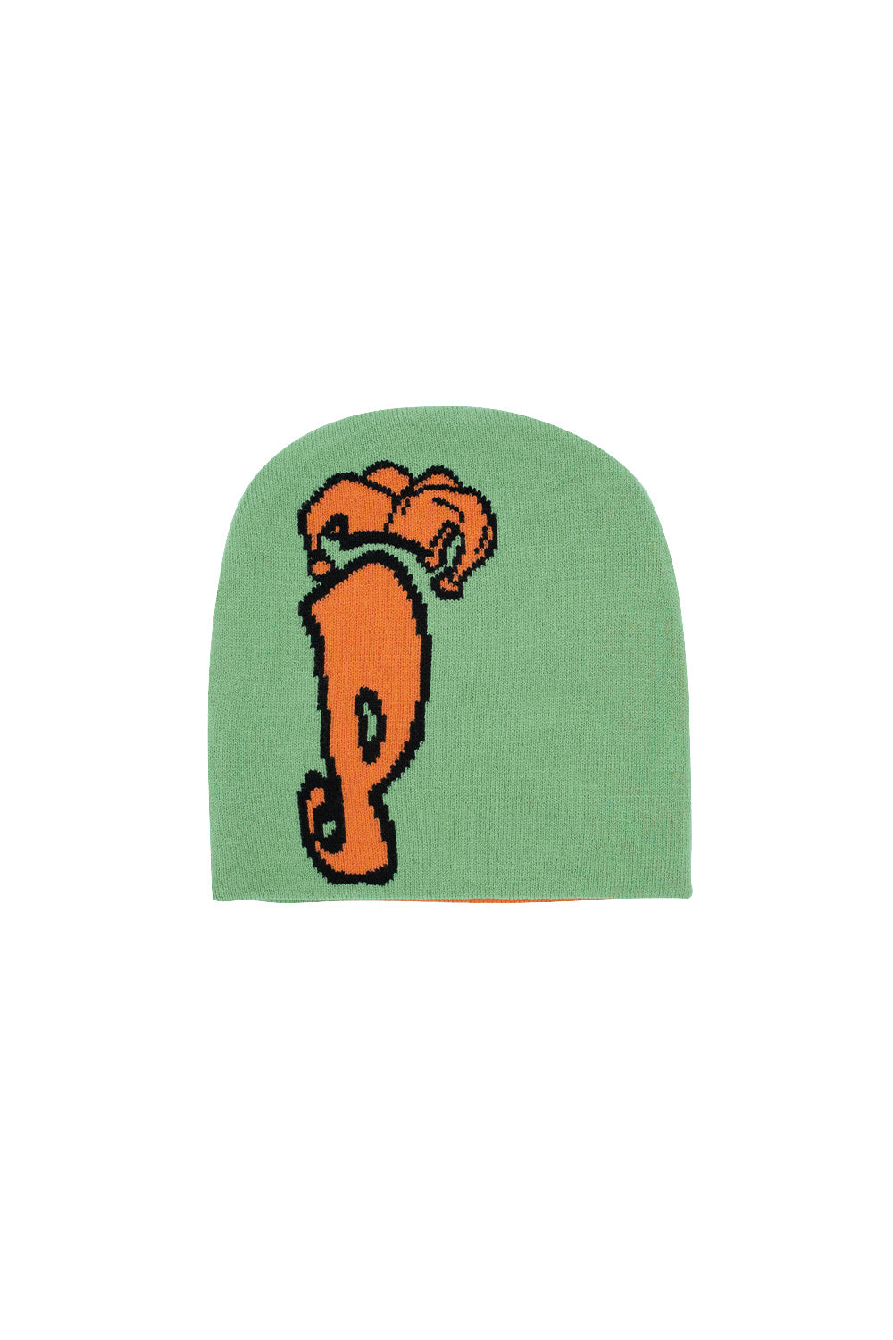 Pigsty Reversible Jester Beanie Green – Stylische grüne Beanie mit wendbarem Design, ideal für den Streetwear-Look und kaltes Wetter.