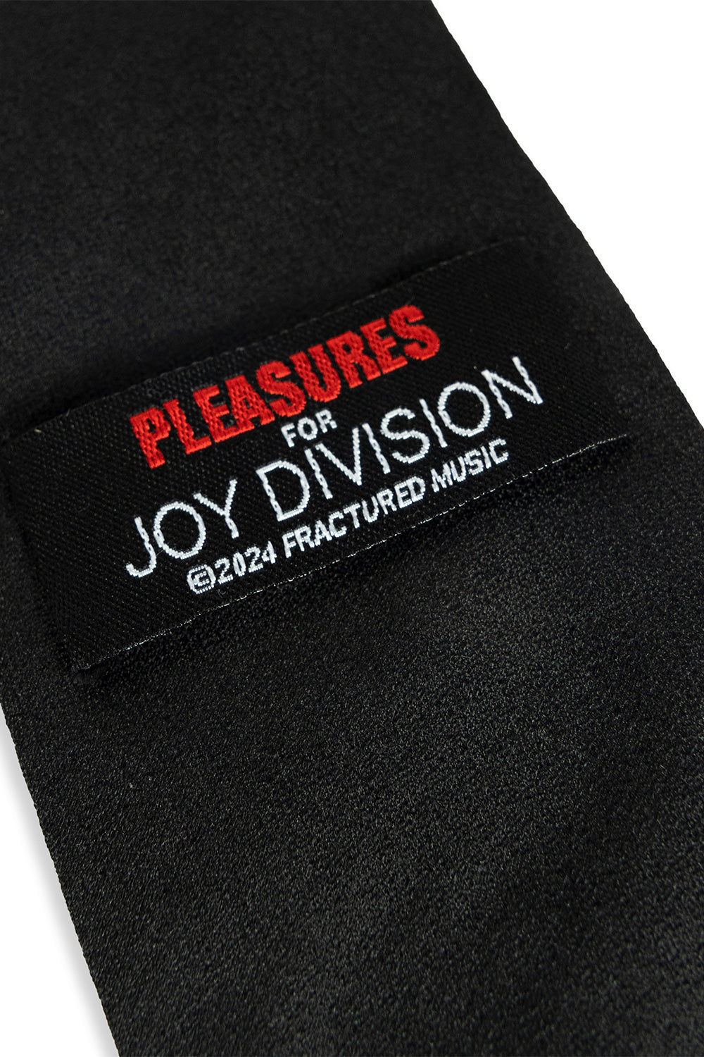 Pleasures X Joy Division Unknown Necktie Black - BONKERS