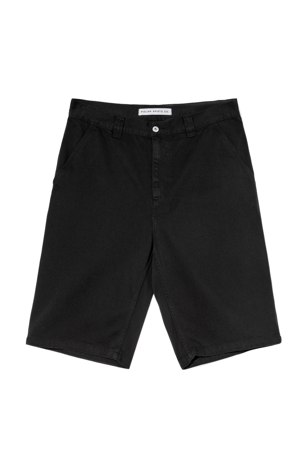 Polar Skate Co. 44 Shorts Silver Black – Vorderansicht