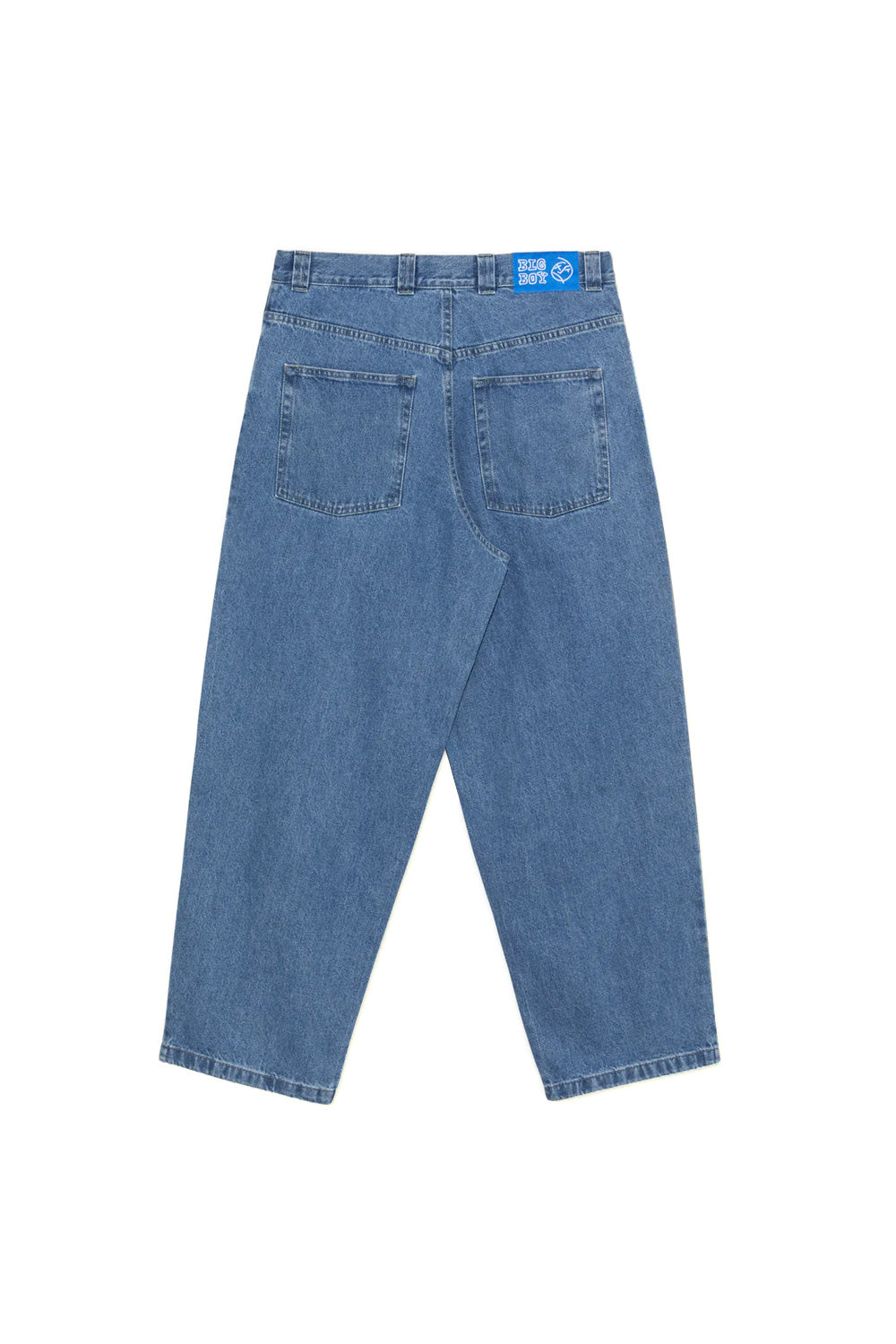 Polar Skate Co. Big Boy Pants Mid Blue – weite Skater-Jeans im Baggy-Fit mit klassischer Mid-Blue-Waschung