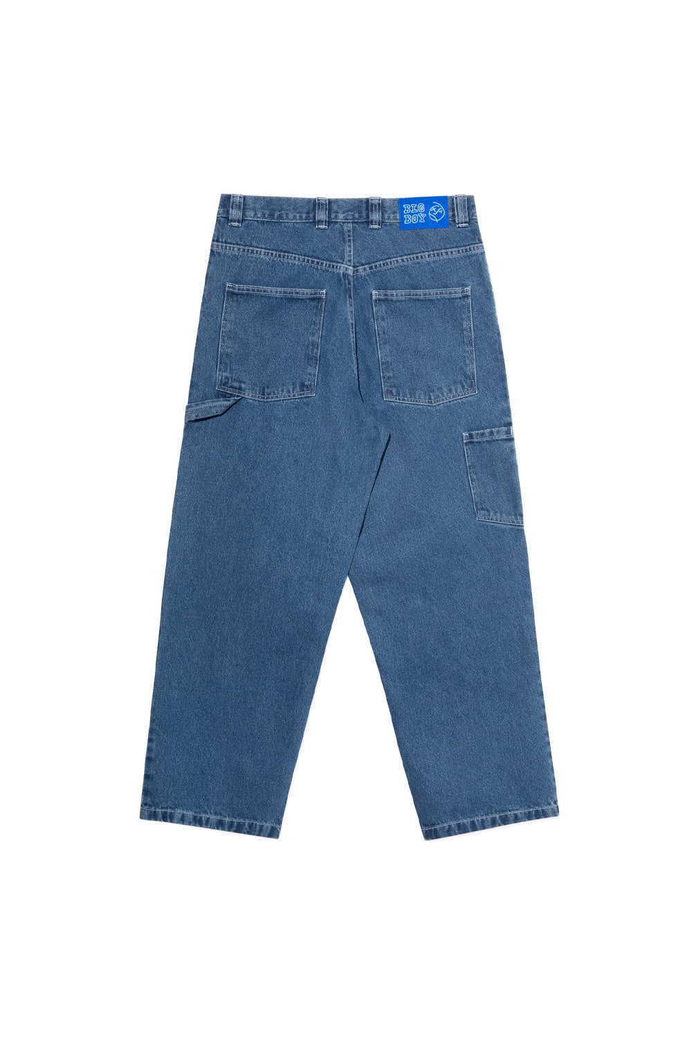 Polar Skate Co. Big Boy Work Pants Blue Wash – robuste Workwear-inspirierte Skater-Jeans mit weiter Passform und heller Waschung