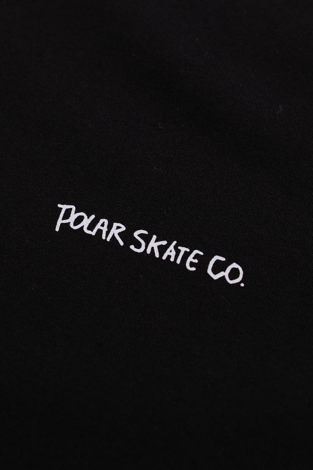 Schwarzes Polar Skate Co. Dual Living T-Shirt – Stylisches Skatewear für Alltag und Skatepark
