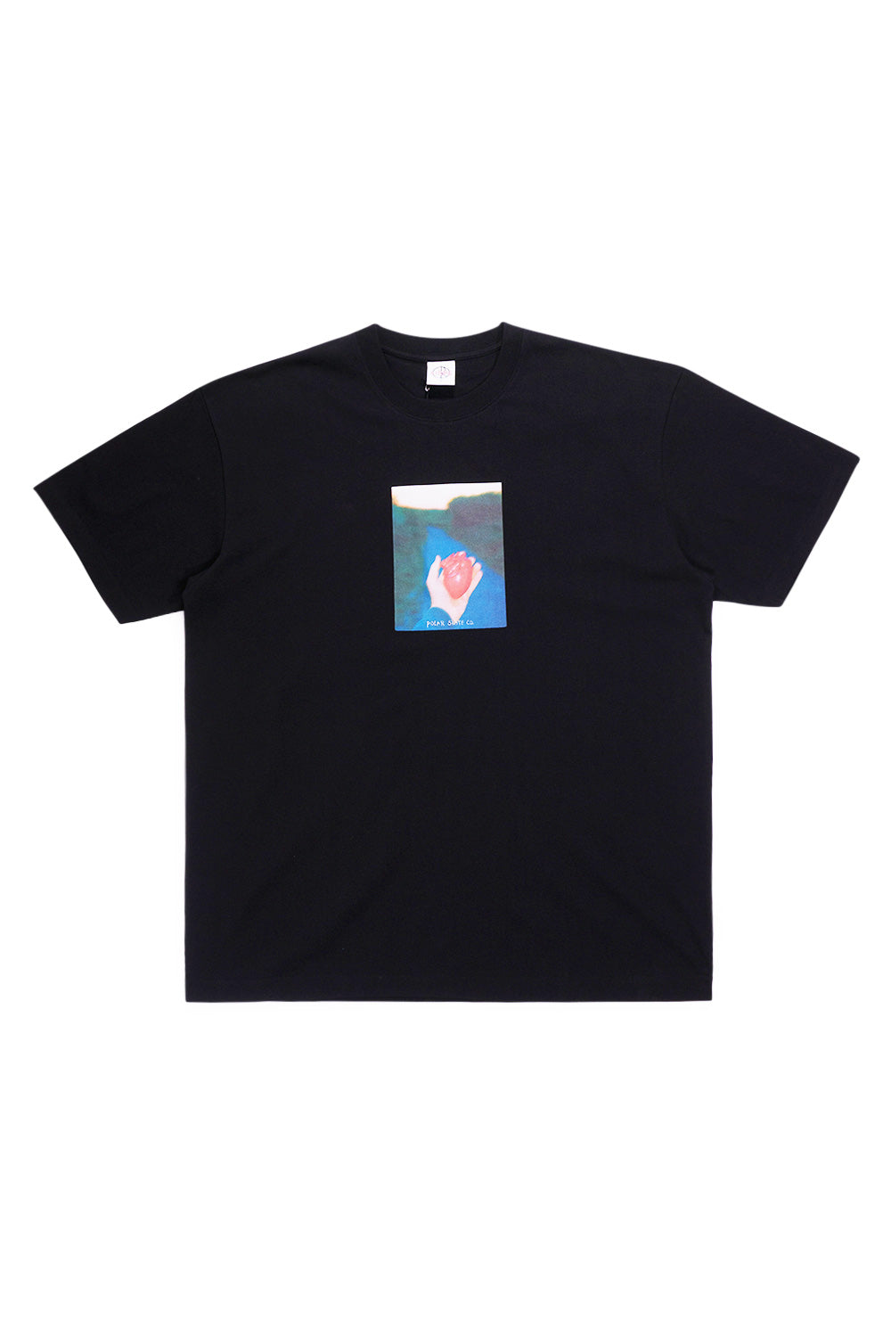 Polar Skate Co. Heart In Hand T-Shirt Black - BONKERS