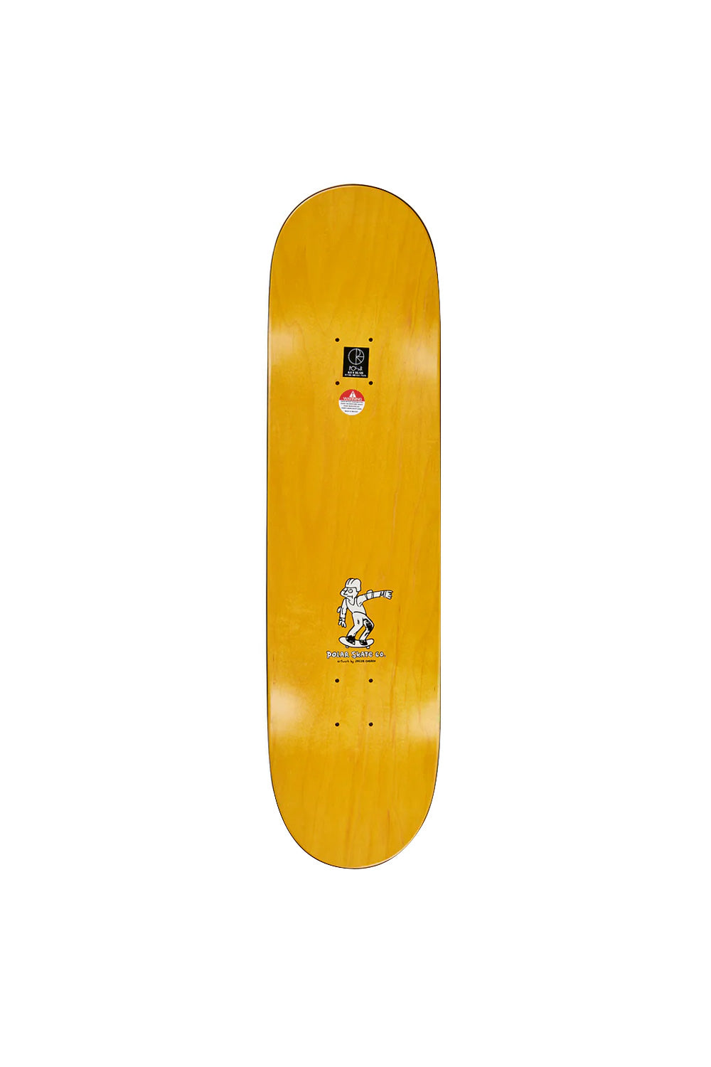 Polar Skate Co. Oskar Rozenberg Rock & Roll Deck 8,625" - BONKERS