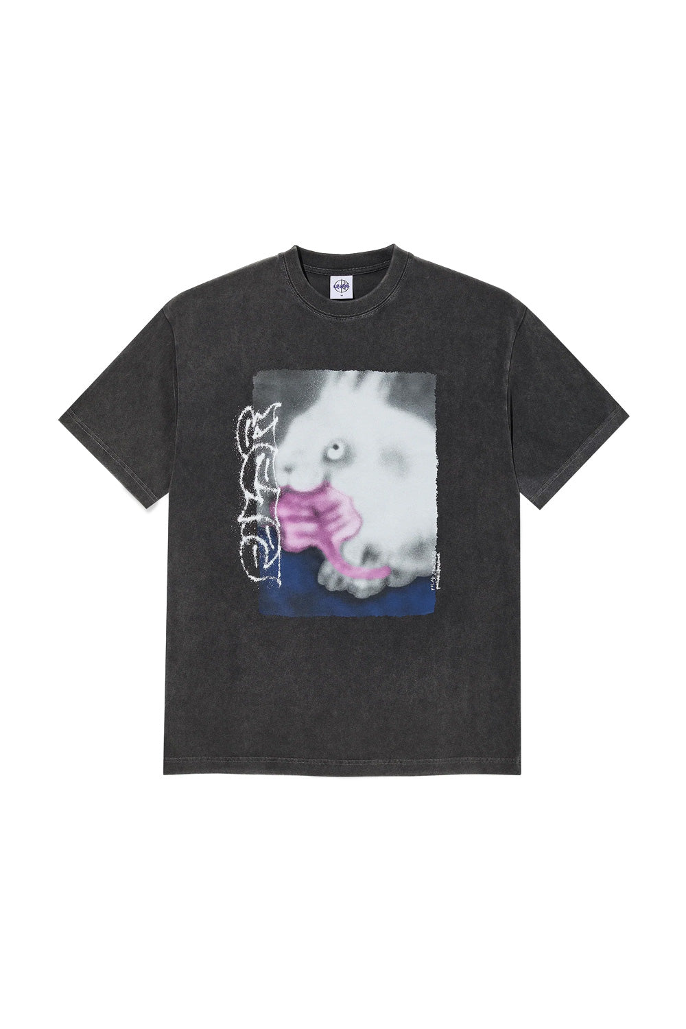 Polar Skate Co. Rabbit T-Shirt Silver Black