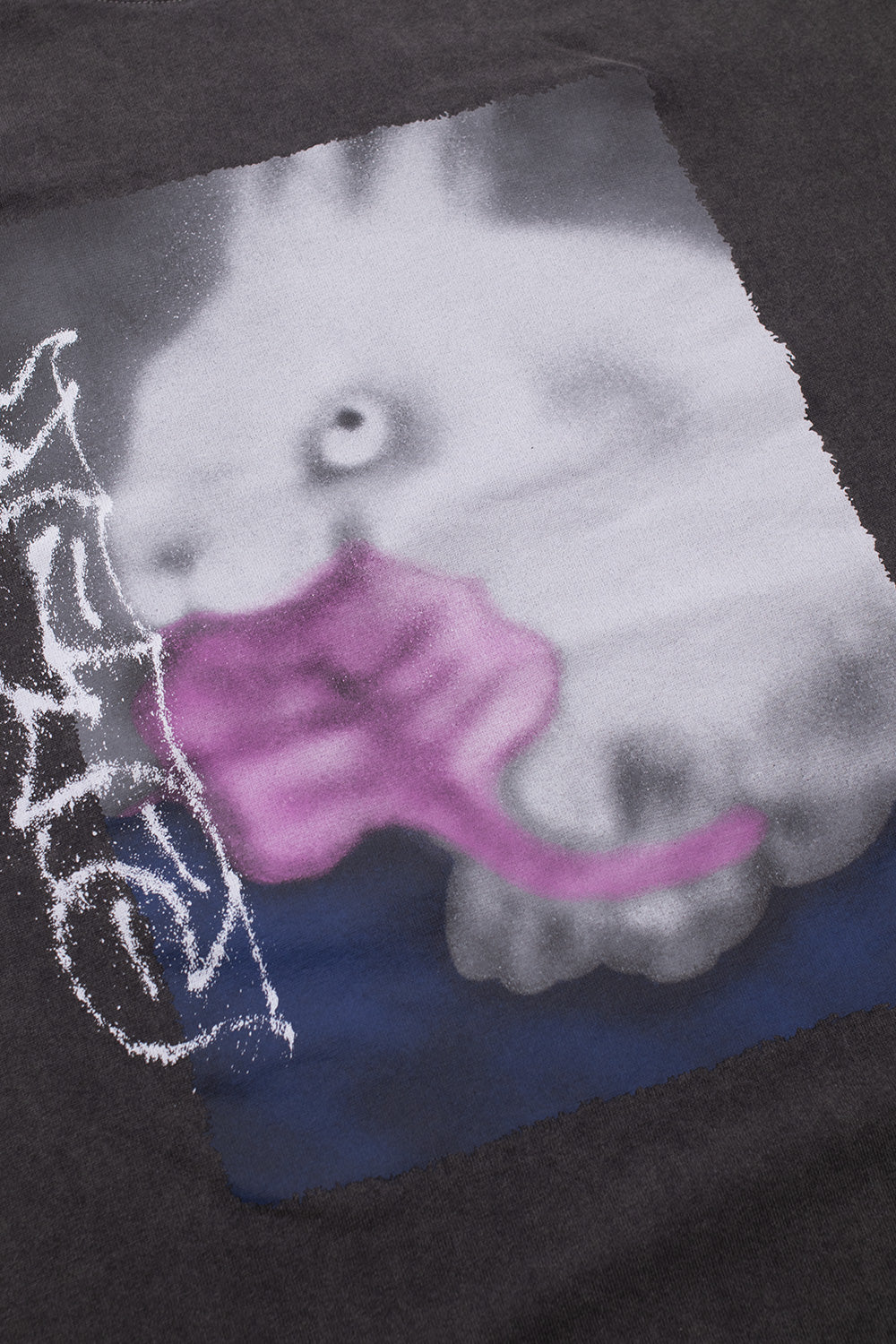 Polar Skate Co. Rabbit T-Shirt Silver Black