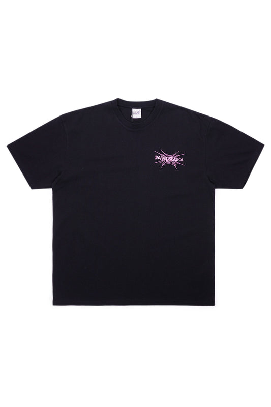 Polar Skate Co. Spiderweb T-Shirt Black - BONKERS