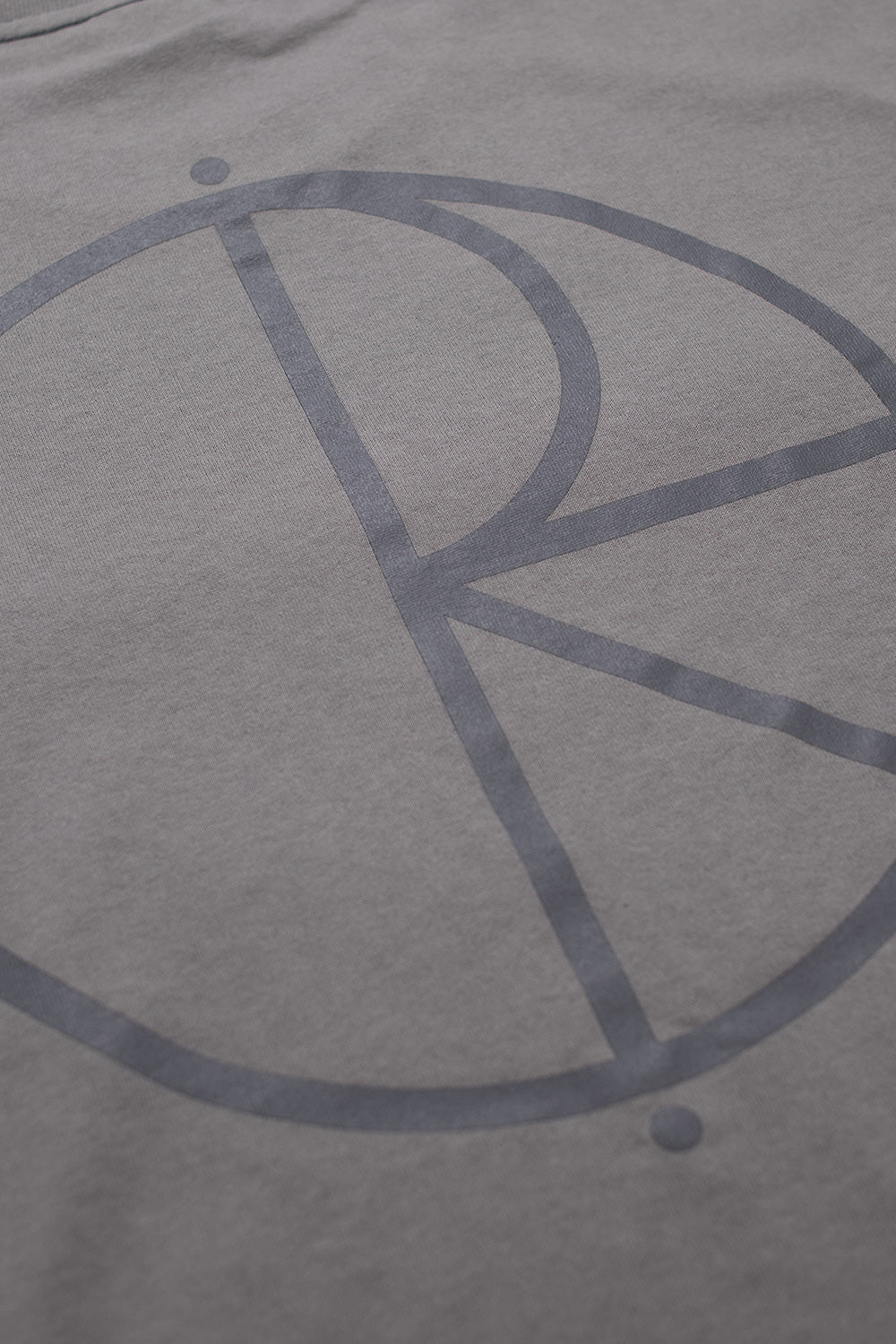 Polar Skate Co. Stroke Logo T-Shirt Grey - BONKERS