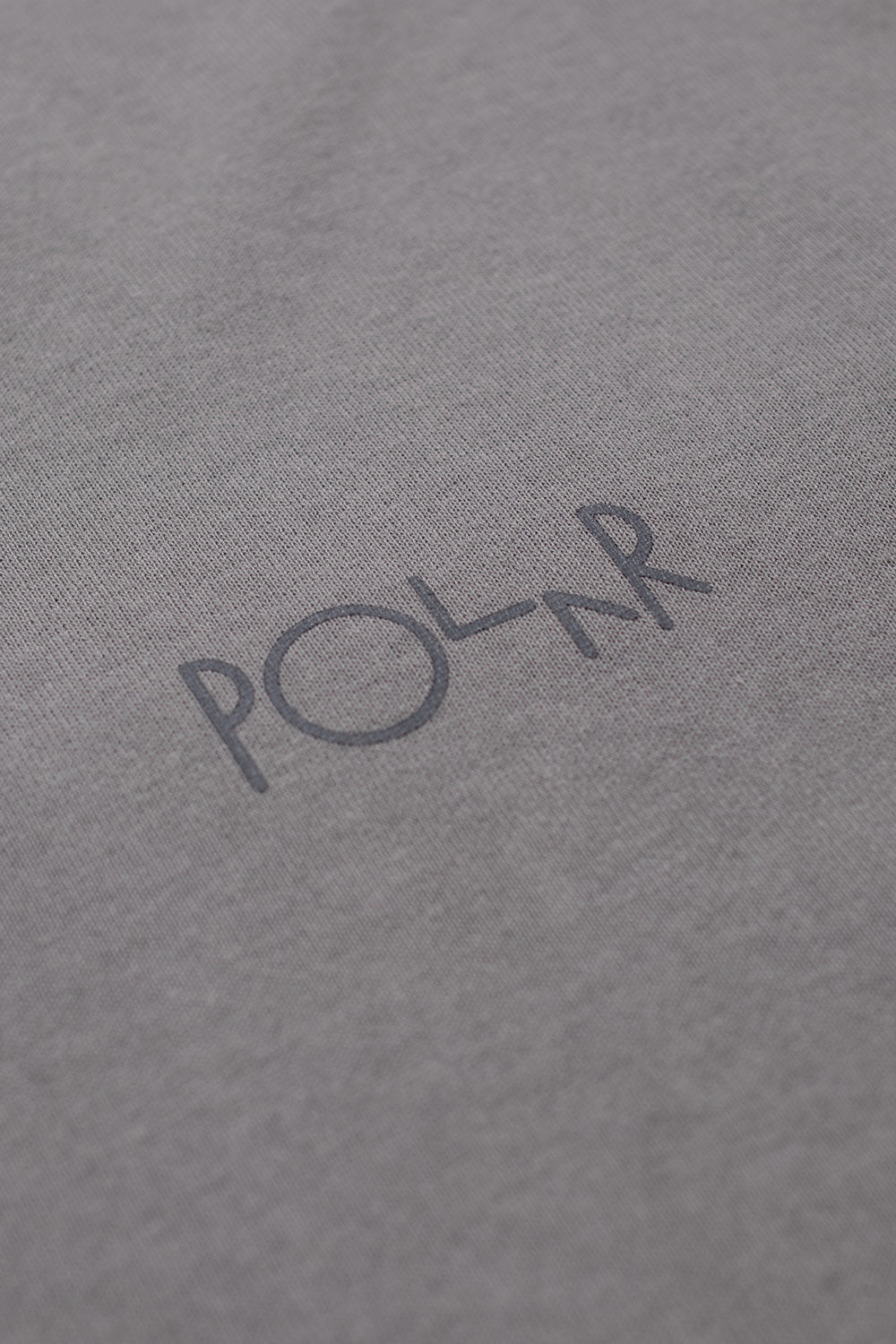 Polar Skate Co. Stroke Logo T-Shirt Grey - BONKERS