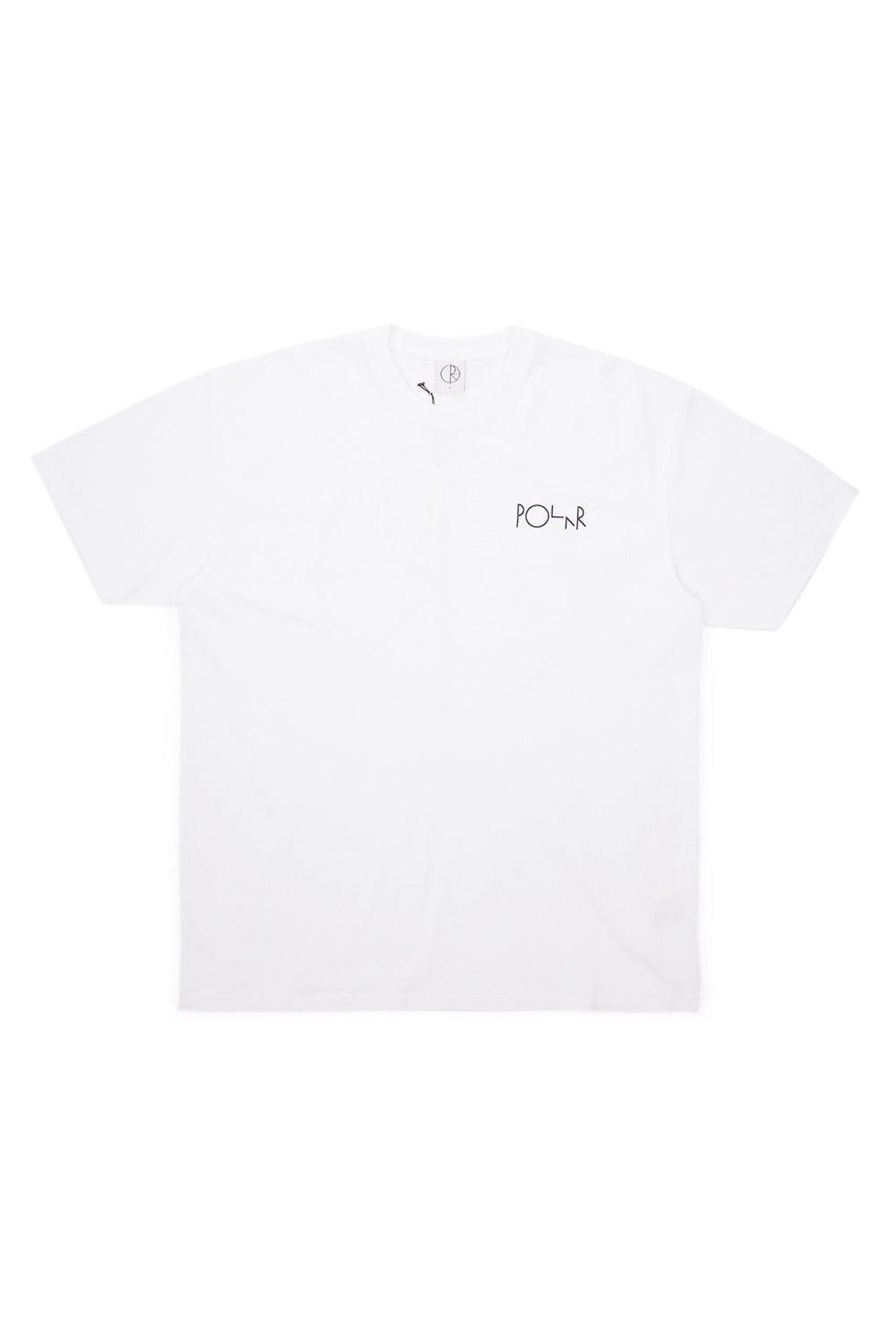 Polar Skate Co. Stroke Logo T-Shirt White - BONKERS