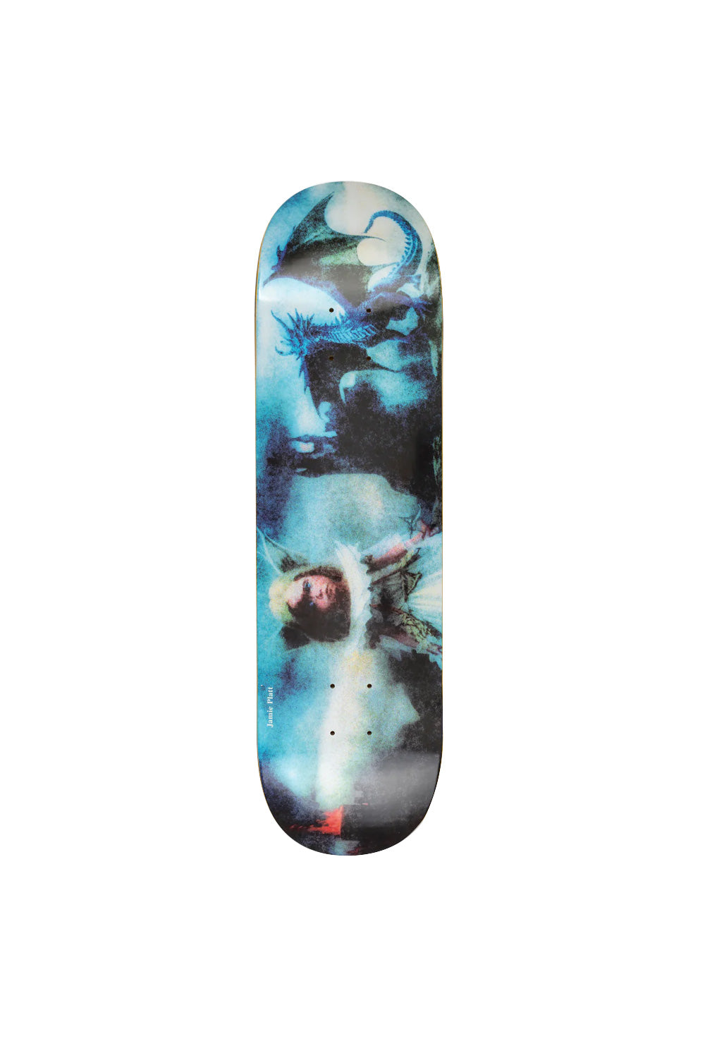 Polar Skate Co. Jamie Platt Dragon Land Deck 8.5 – hochwertiges Skateboard-Deck mit detailliertem Drachen-Design