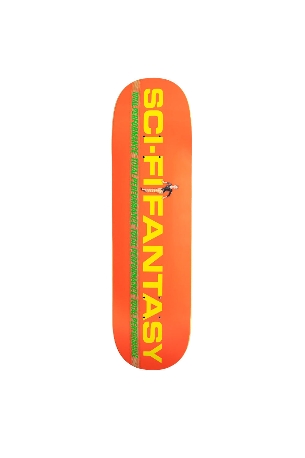 Frontalansicht des Sci-Fi Fantasy Total Performance Skateboard-Decks in 8,5 Zoll