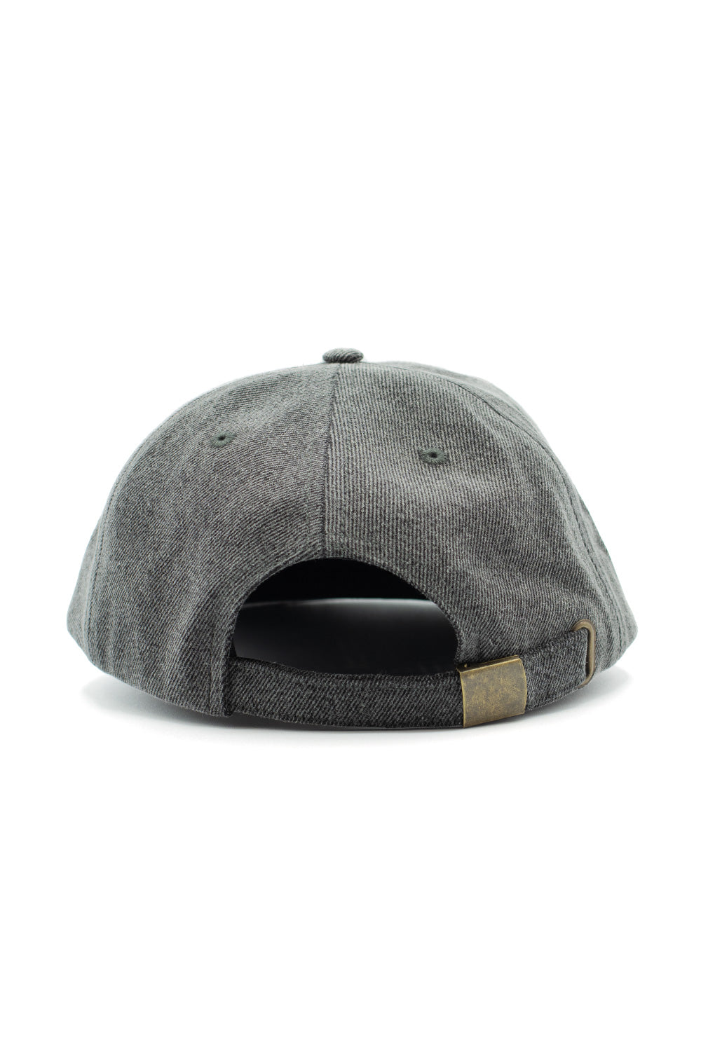 Solo Skate Mag Face 6 Panel Cap Washed Black Denim - BONKERS
