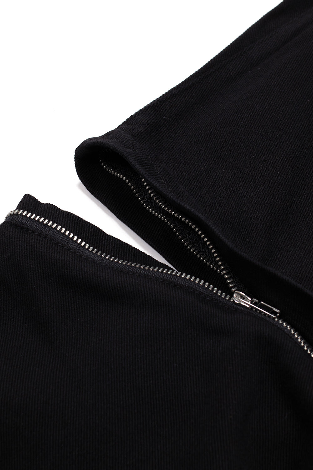 Star Team Star Zip Off Carpenter Jeans Black - BONKERS