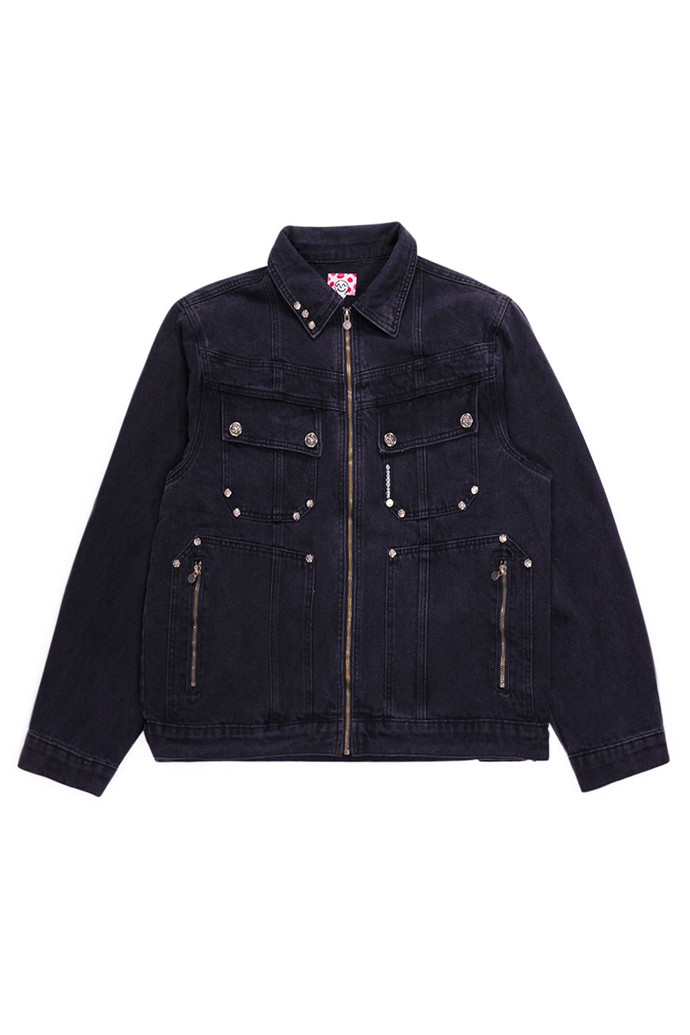 Starteam East Village Denim Zip Up Jacket Black – Modische schwarze Denim-Jacke mit Reißverschluss für einen urbanen Look
