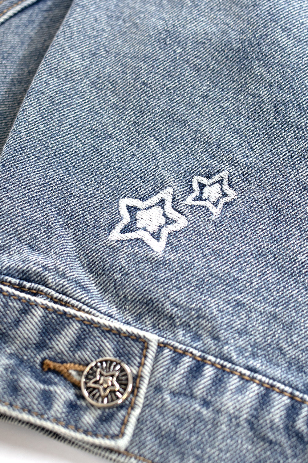 Starteam East Village Denim Zip Up Jacket Blue – Robuste und stylische blaue Jacke aus Denim für jeden Anlass