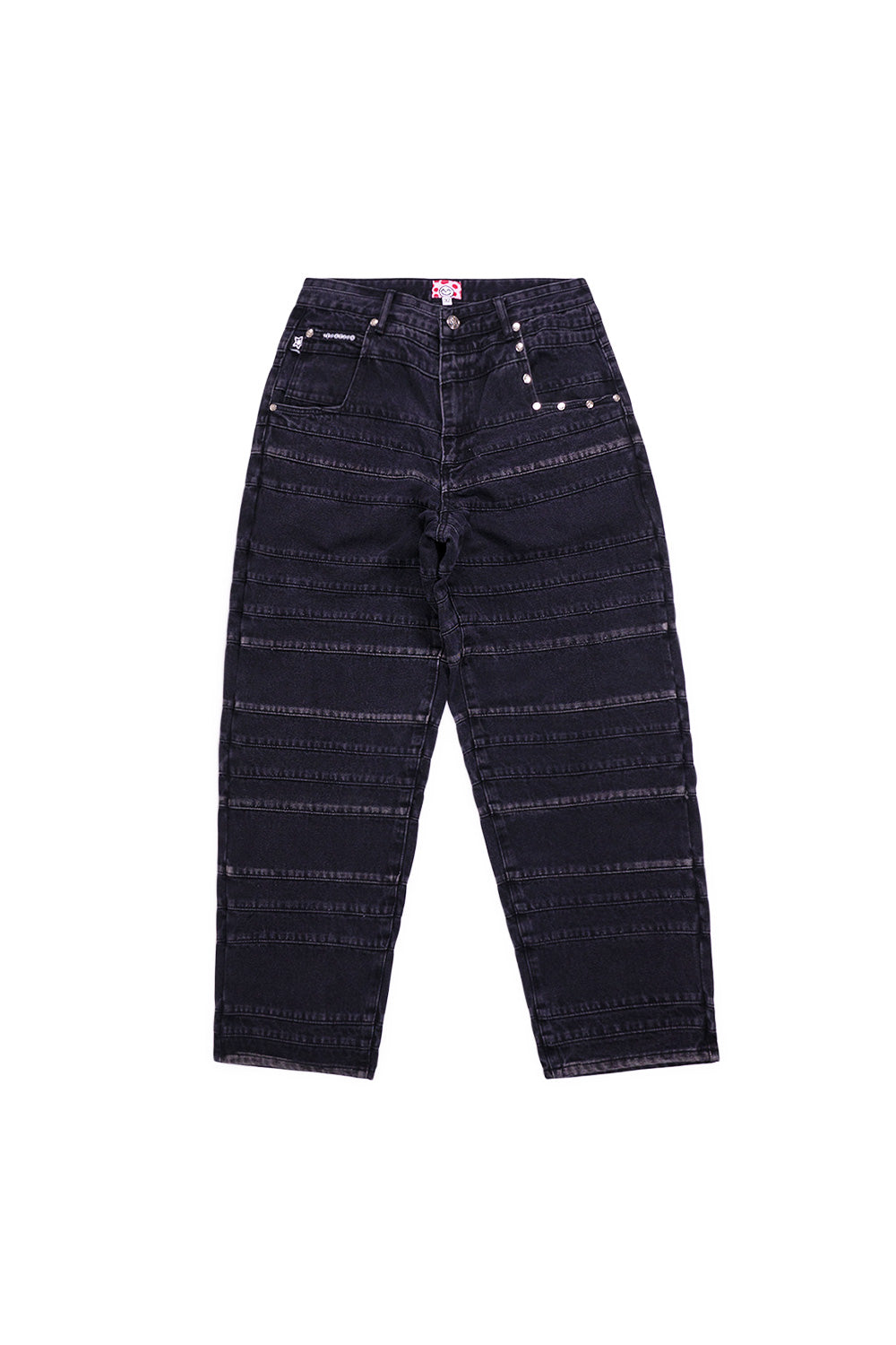 Starteam East Village Layered Star Jeans Black – Stylische schwarze Jeans mit einzigartigem Sternen-Design und modernem Schnitt