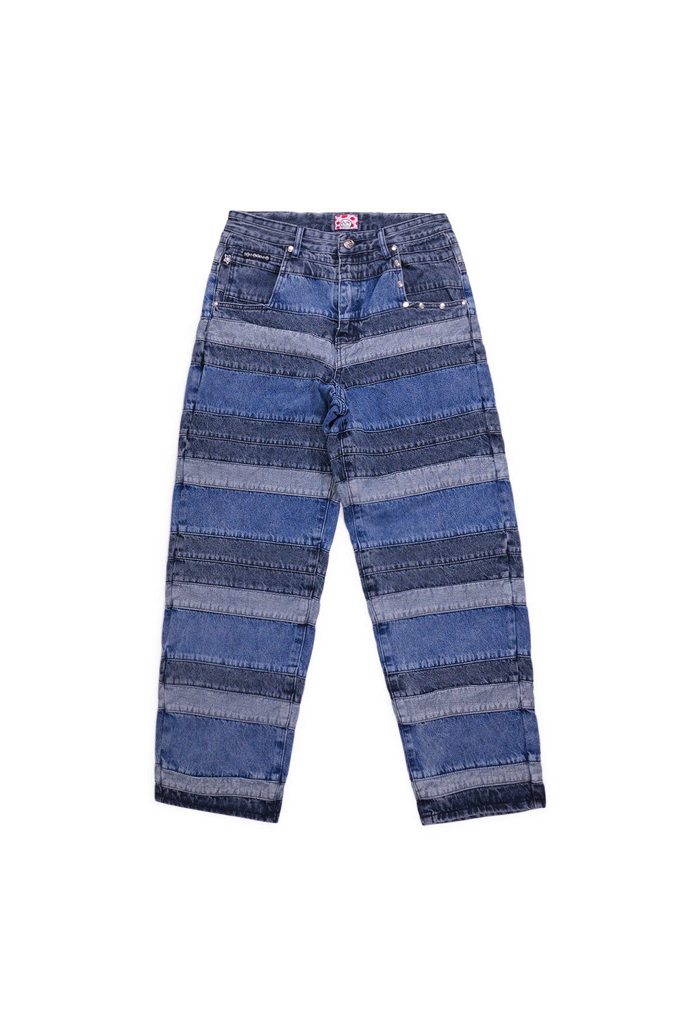 Starteam East Village Layered Star Jeans Blue – Coole blaue Jeans mit einzigartigem Sternenmuster und modernen Details