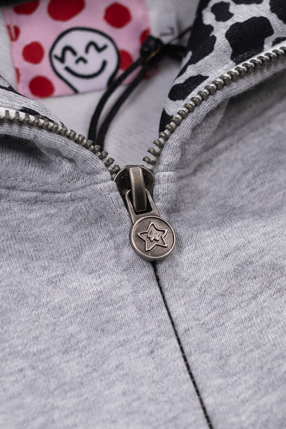 Starteam New York Full Zip Hoodie Grey - BONKERS