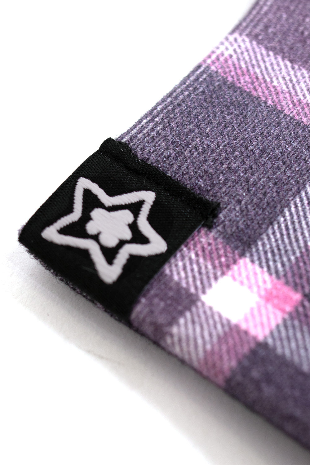 Starteam East Village Plaid Hoodie Purple – Bequemer lila Hoodie mit Karomuster und Reißverschluss für den urbanen Look